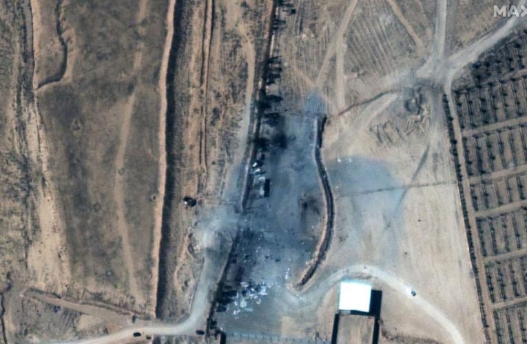 Satellite images reveal extent of damage caused by Biden administration’s first military action