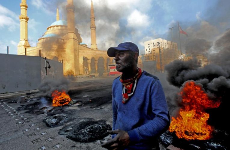 Specter of civil conflict in Lebanon looms as economic meltdown gives way to violence
