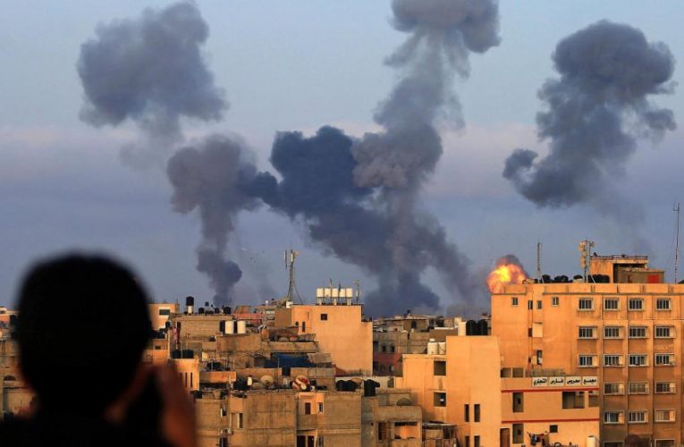Israel ramps up airstrikes as barrage of rockets from Gaza continues