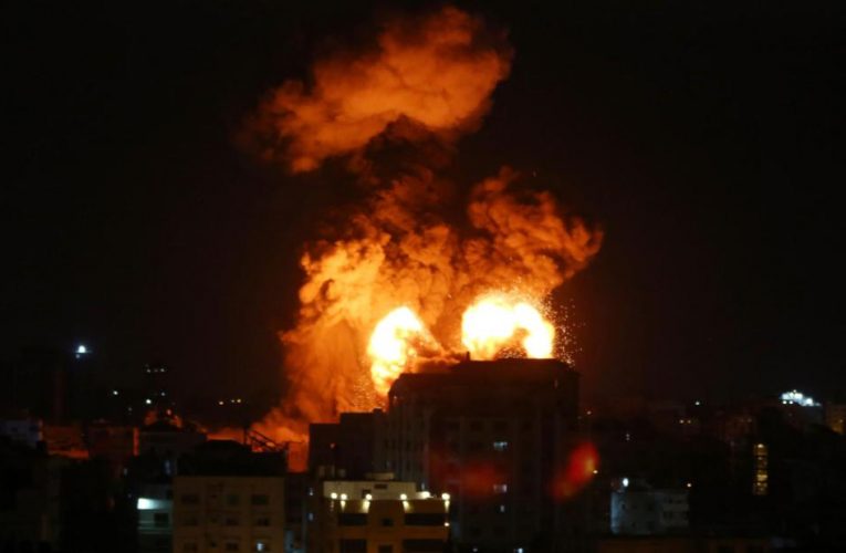 Terrified families huddle together in Gaza as Eid festivities turn into nights of death and destruction