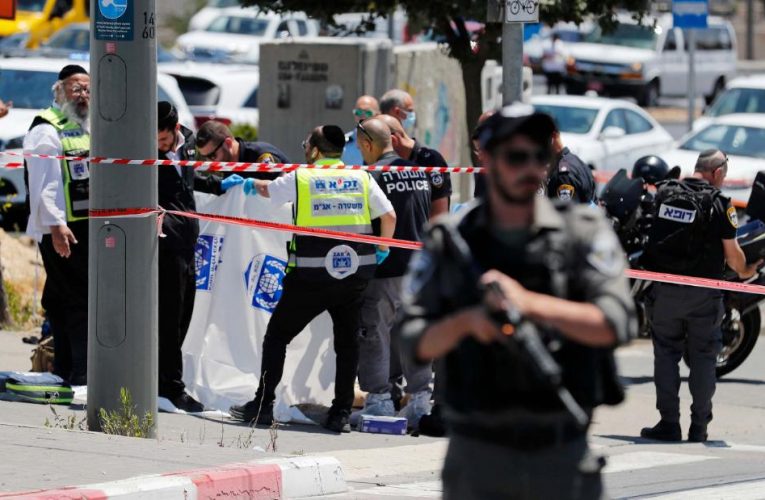 Two stabbed near Jerusalem’s Sheikh Jarrah neighborhood, attacker shot and killed