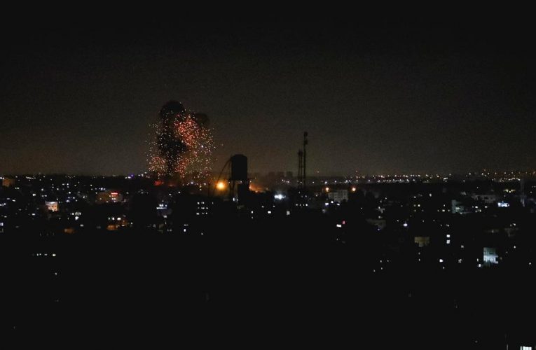 IDF strikes Gaza for second time this week, after incendiary balloons spark eight fires in southern Israel