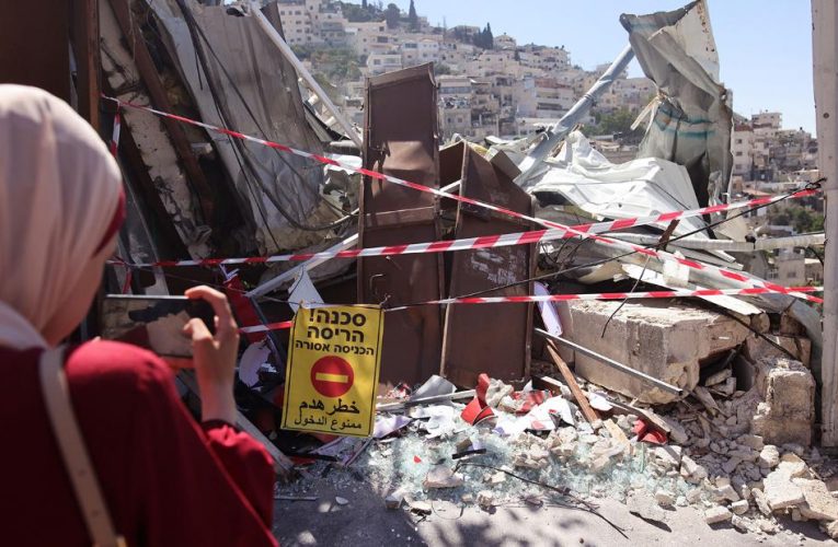 Demolition in East Jerusalem neighborhood heightens tensions in the city