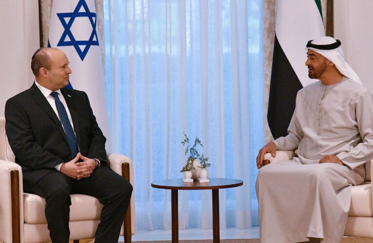 Israeli Prime Minister meets UAE Crown Prince in Abu Dhabi in historic visit