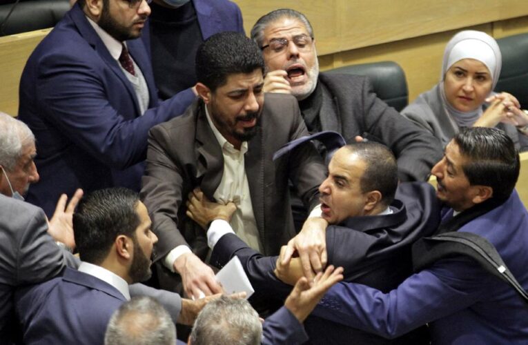 Jordanian lawmakers trade punches in Parliament amid heated discussion on women’s rights