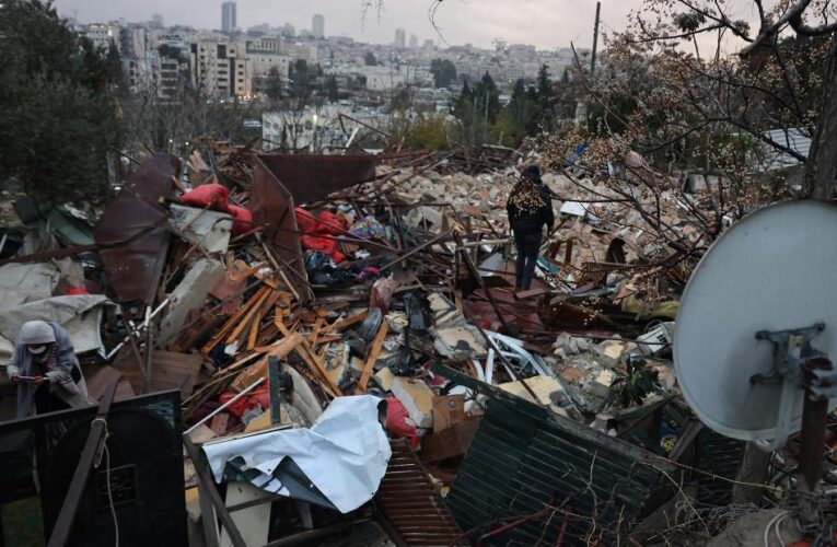 Palestinian family home demolished in sensitive East Jerusalem neighborhood
