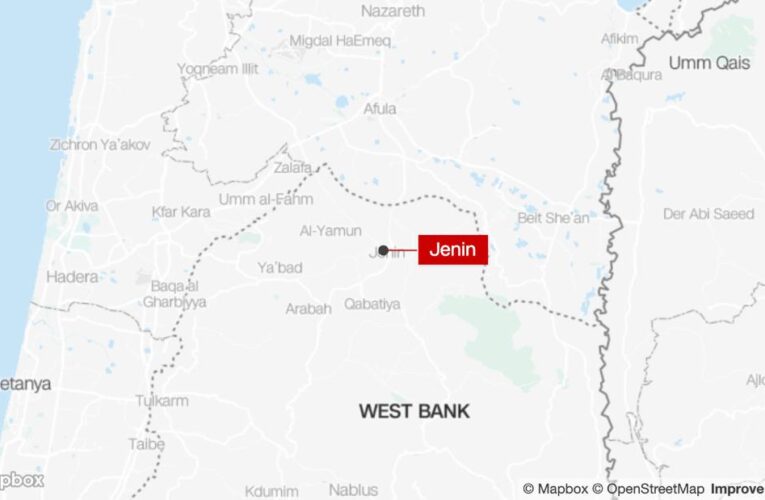 Israeli forces raid Jenin, killing 14-year-old boy, Palestinian officials say
