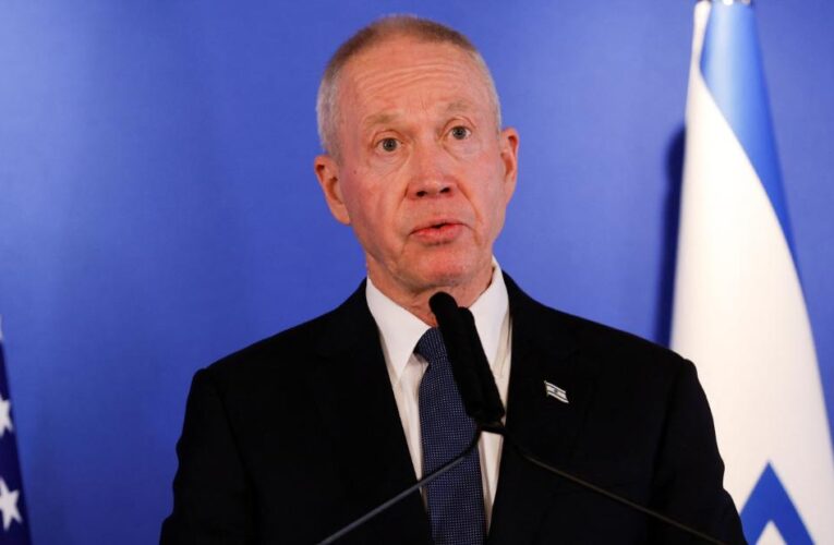 Israeli defense minister breaks ranks and calls for halt to judicial overhaul