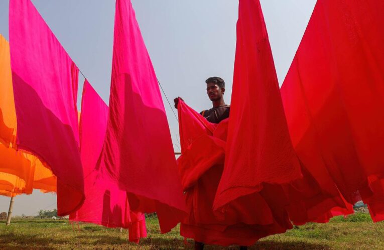One-fifth of water pollution comes from textile dyes. But a shellfish-inspired solution could clean it up
