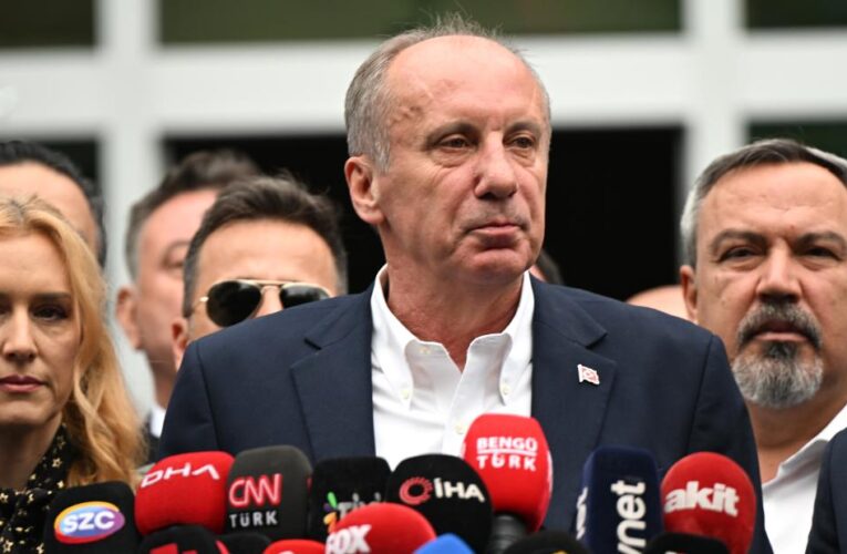 Turkish presidential candidate withdraws in potential boost for Erdogan rival