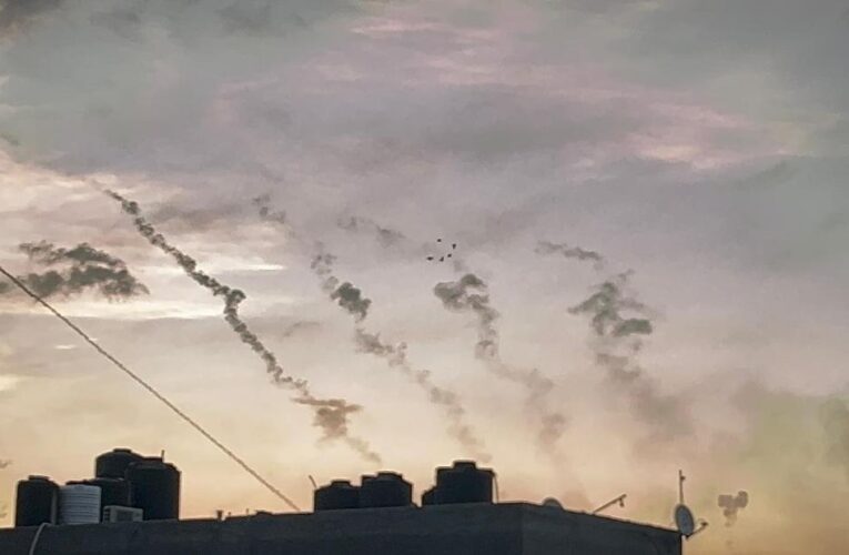 Multiple injuries as rockets fired from Gaza toward Israel
