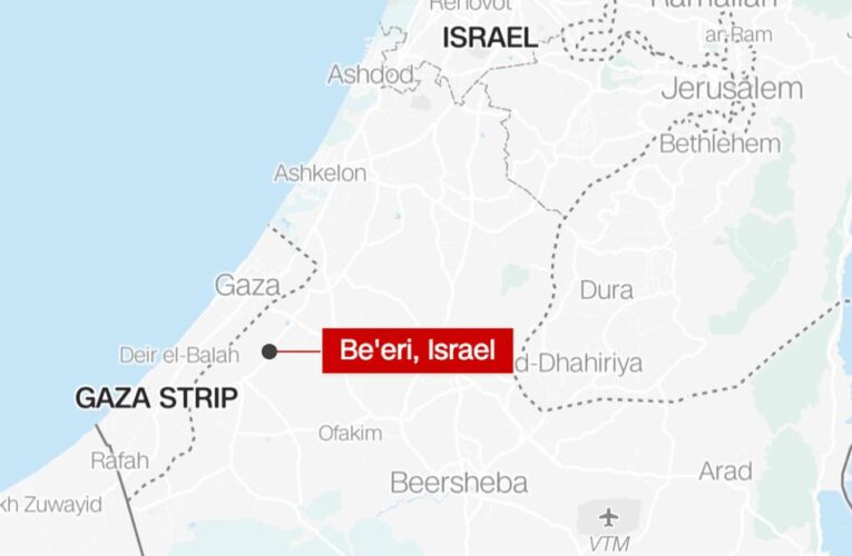 Civilian hostages in Hamas custody killed in Be’eri near Gaza border, CNN verified videos show