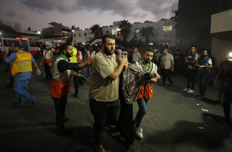 ‘Complete paralysis:’ Palestinian medics say disaster awaits Gaza as Israel pounds enclave with airstrikes