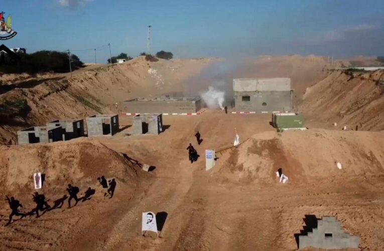 Hamas militants trained for its deadly attack in plain sight and less than a mile from Israel’s heavily fortified border
