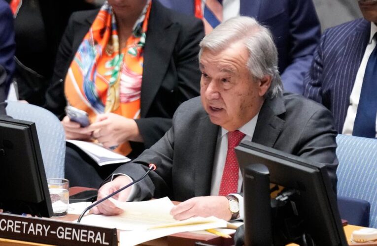 Israel-UN spat intensifies after Secretary General says Hamas attacks ‘did not happen in a vacuum’