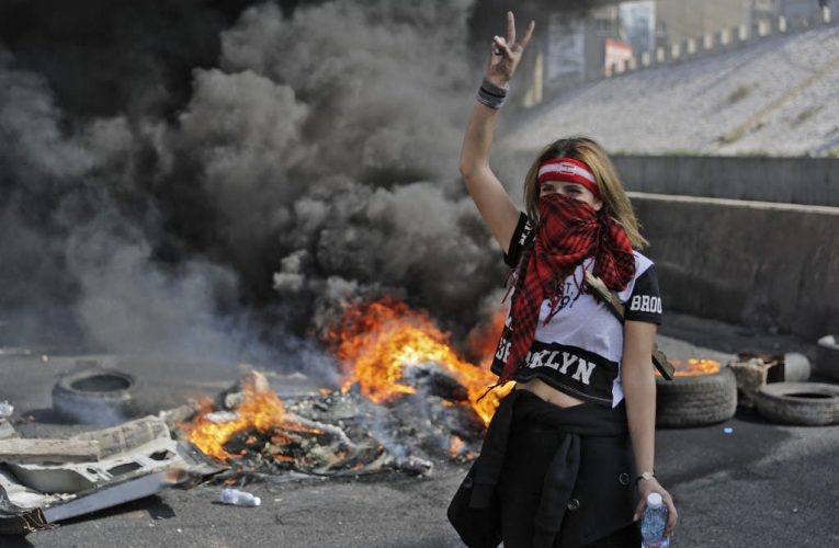 The Lebanese Use ‘Roadblocks’ to Vent Their Anger