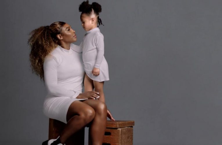 شاهد كيف ظهرت سيرينا ويليامز مع طفلتها في إعلان الأزياء الأول لهما