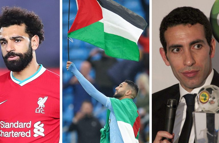 أبو تريكة عن رفع رياض محرز العلم الفلسطيني: “العدوان” أظهر معادن النجوم.. ومعلقون: الرسالة لصلاح