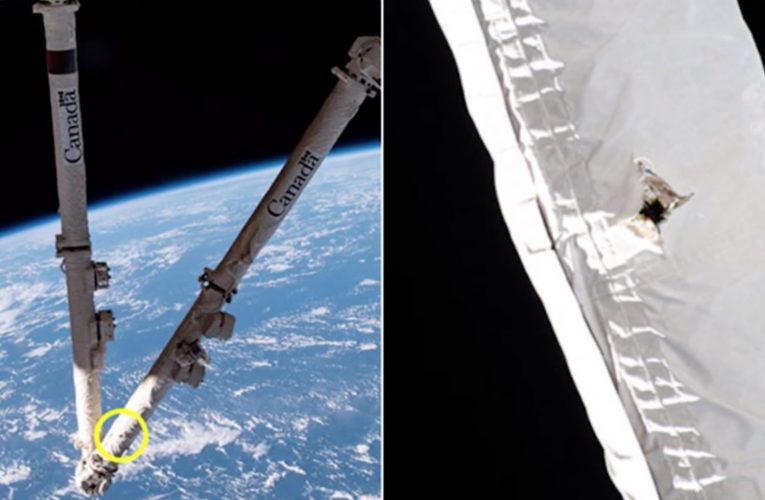 خردة فضائية تصطدم بمحطة الفضاء الدولية.. وتتلف ذراعًا آليًا