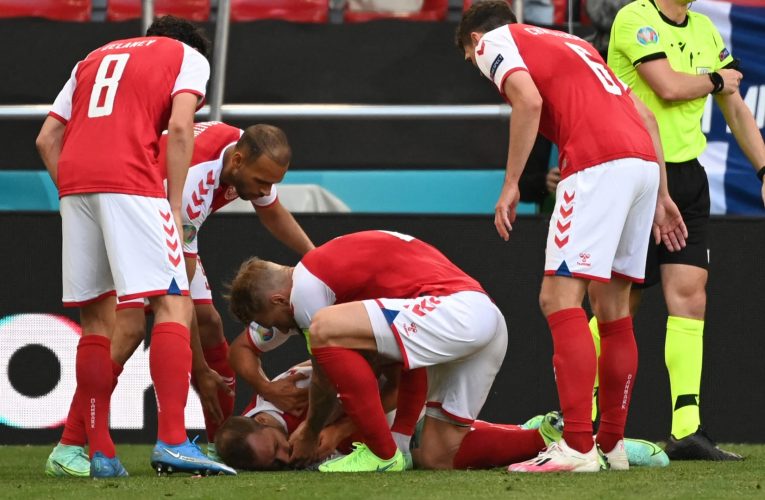 مهاجم منتخب الدنمارك يصف شعوره في ليلة سقوط إريكسن أثناء مباراة فنلندا