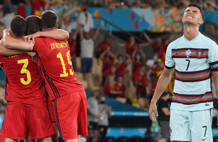 بلجيكا تُقصي البرتغال ورونالدو.. وعلامات استفهام حول برونو فيرنانديز