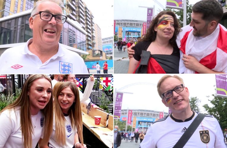 شاهد جنون فرحة مشجعي إنجلترا بعد فوز منتخب بلادهم على ألمانيا في يورو 2020