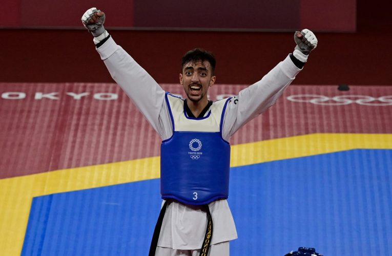 أول ميدالية عربية في أولمبياد طوكيو يحرزها لاعب التايكوندو التونسي محمد الجندوبي