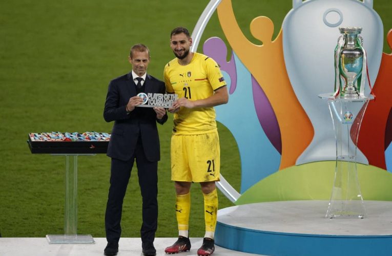 تشكيلة يورو 2020 المثالية وفقاً ليويفا