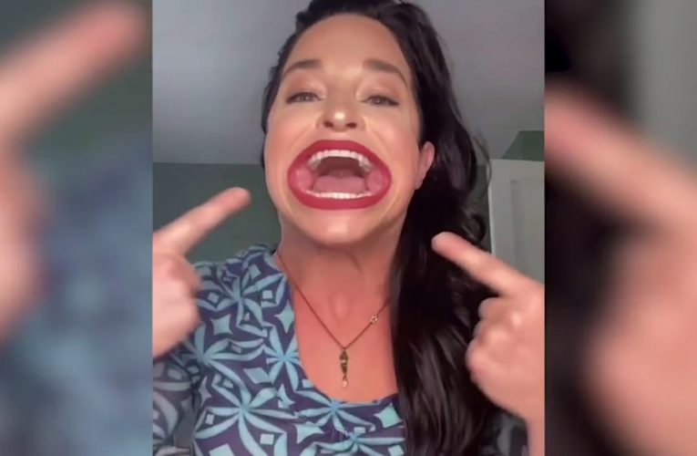 من تيك توك إلى غينيس.. تعرف إلى الأمريكية التي سجلت أكبر فم بالعالم