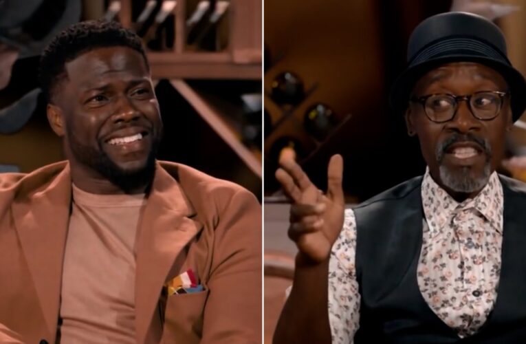 شاهد رد فعل كيفن هارت غير الملائم والصادم عندما علم بعمر الممثل دون شيدل