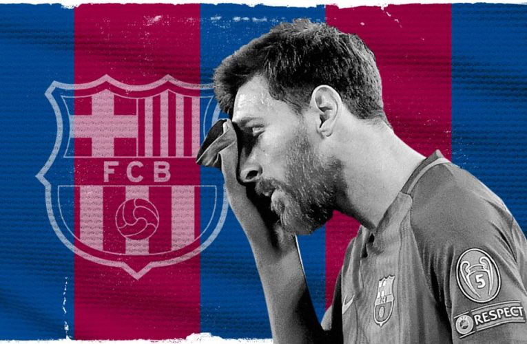 Lionel Messi and Barcelona say adios