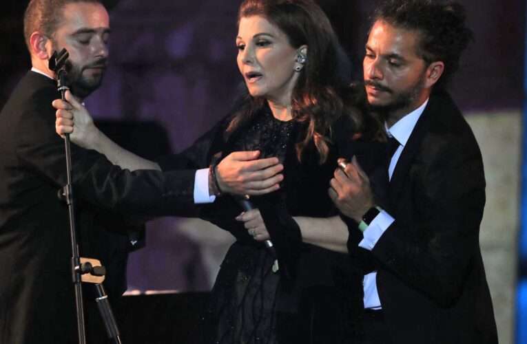 أول تعليق من الفنانة ماجدة الرومي بعد تعرضها لوعكة صحية على مسرح مهرجان جرش