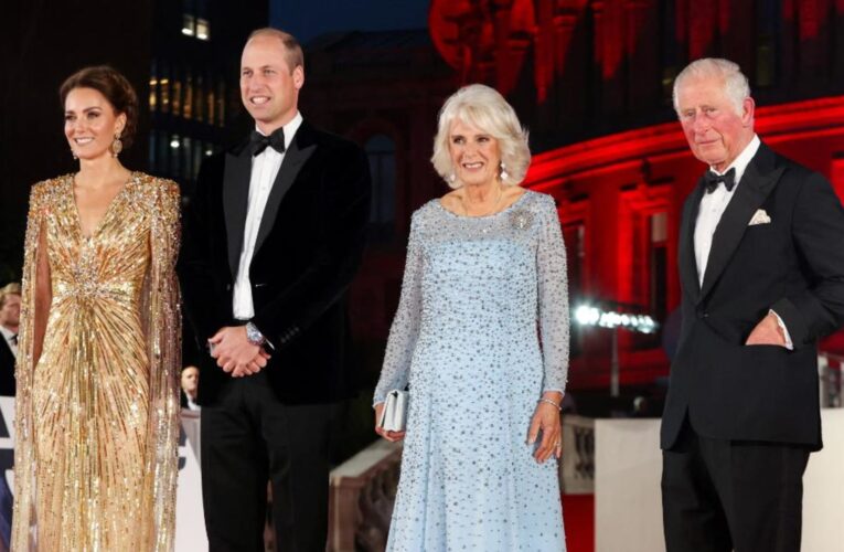 حضور ملكي بريطاني في العرض الأول لأحدث أفلام جيمس بوند في لندن