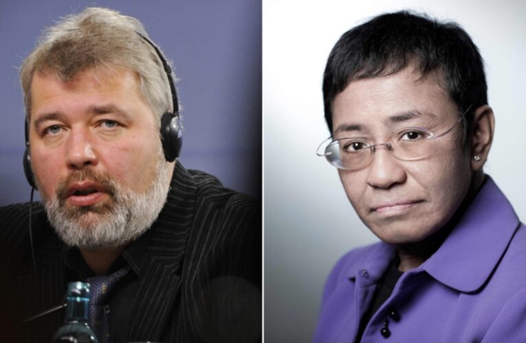 منح جائزة نوبل للسلام للصحفيين ماريا ريسا وديمتري موراتوف من الفلبين وروسيا