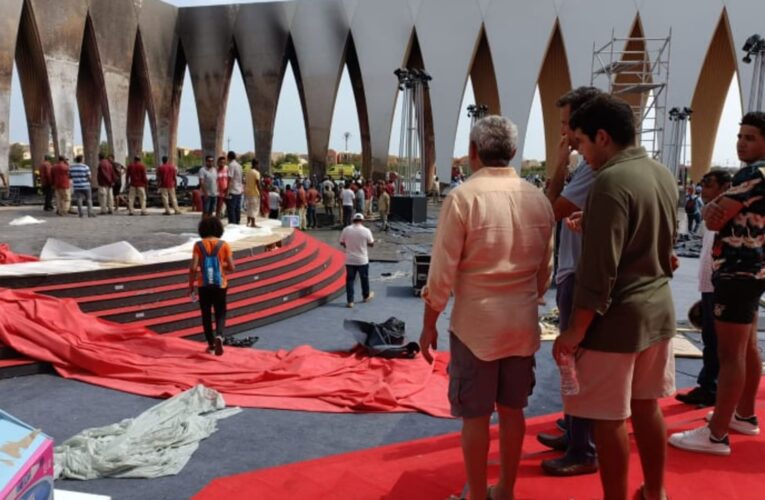 حريق ضخم في مسرح “بلازا”.. هل سيقام مهرجان “الجونة” السينمائي في موعده؟