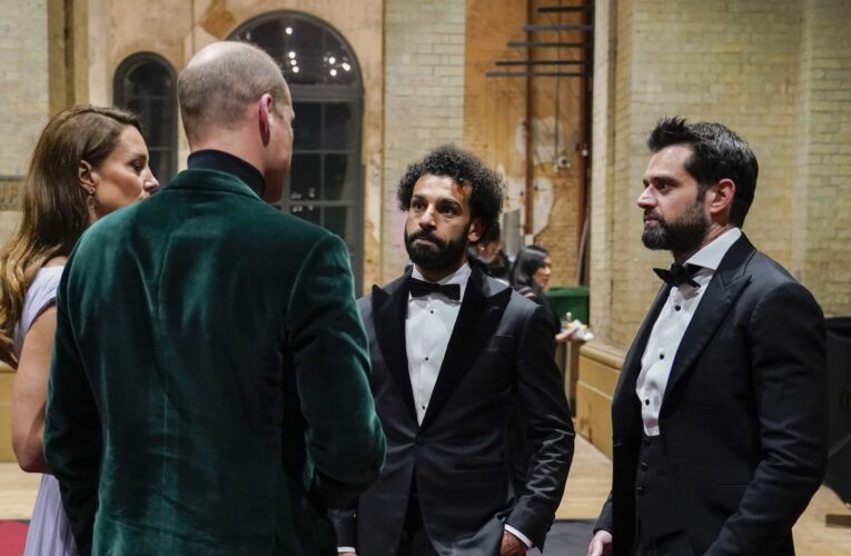 فيديو متداول.. محمد صلاح بحديث ودي مع الأمير ويليام وزوجته