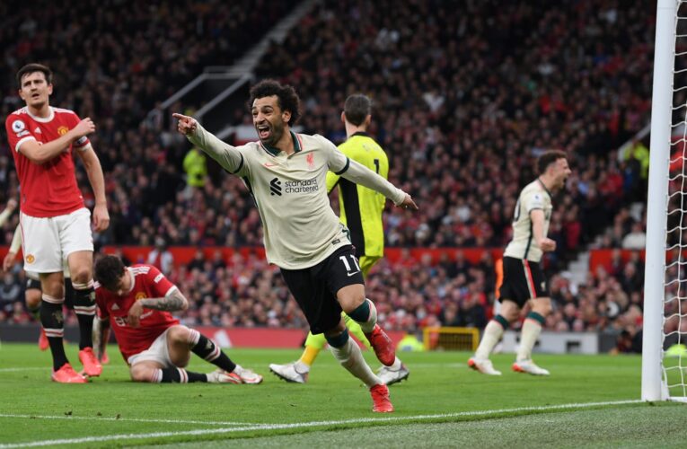 خماسية نظيفة لليفربول.. وصلاح الهداف الإفريقي التاريخي للبريميرليغ بعد هاتريك مانشستر يونايتد