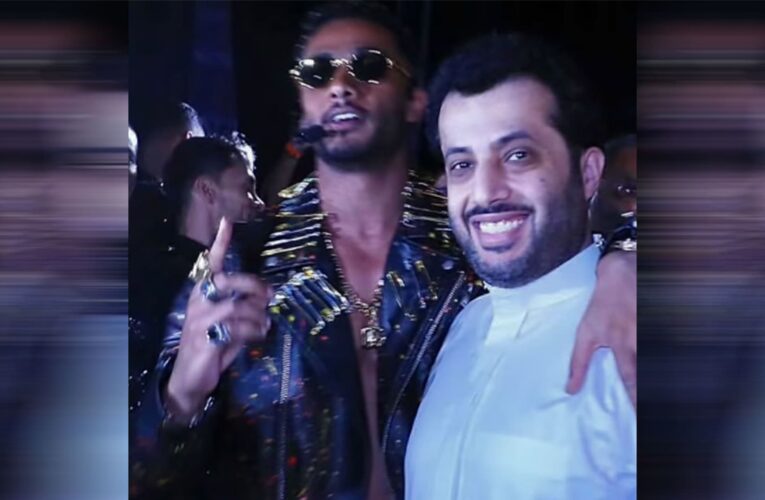 شاكرا الملك سلمان وولي عهده.. محمد رمضان ينشر فيديو مع تركي آل الشيخ