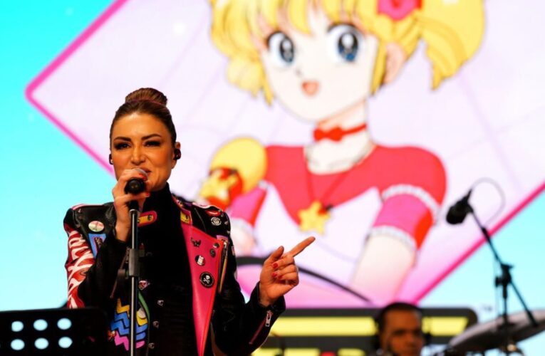 رشا رزق وطارق العربي طرقان يعيدان ذكريات الطفولة لجمهور موسم الرياض