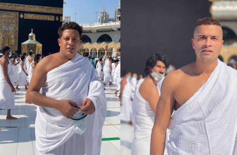 بيكا وشاكوش يؤديان مناسك العمرة بعد حفل موسم الرياض.. وصورهما أمام الكعبة تحظى بالتفاعل