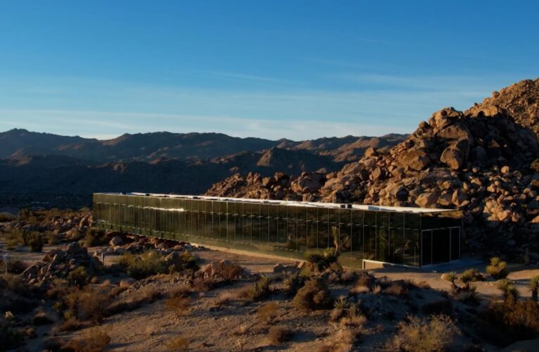 زجاجه يصفي أشعة الشمس للحفاظ على البرودة الداخلية.. كيف يبدو “البيت الخفي”؟