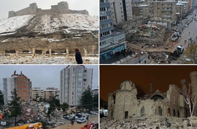 زلزال تركيا وسوريا 2023 … قبل وبعد!