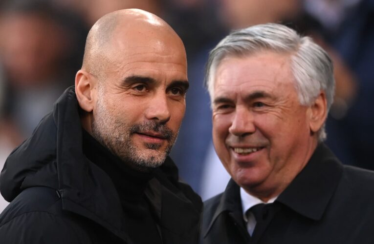 غوارديولا يتحدى الذكريات السيئة أمام أنشيلوتي.. من برأيك يحسم “صراع العقول”؟