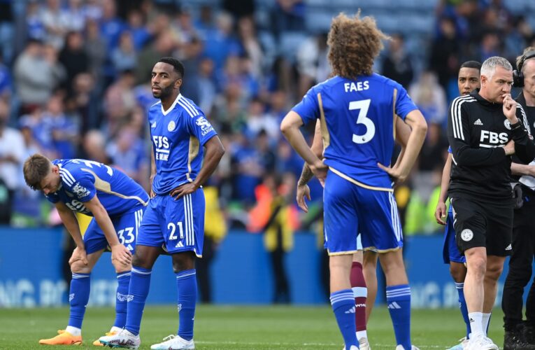 من منصة التتويج إلى توديع المسابقة.. نهاية “حكاية” ليستر سيتي في الدوري الإنجليزي