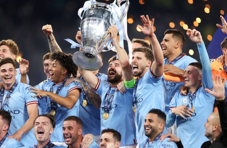 تفاعل مع قول بعض لاعبي نادي مانشستر سيتي “الحمد لله” بعد فوزهم باللقب الأوروبي
