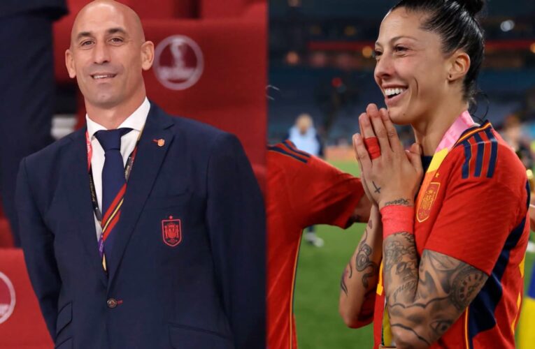 بعد تقبيل روبياليس لجيني هيرموسو.. الاتحاد الإسباني لكرة القدم يهدد اللاعبة بإجراءات قانونية