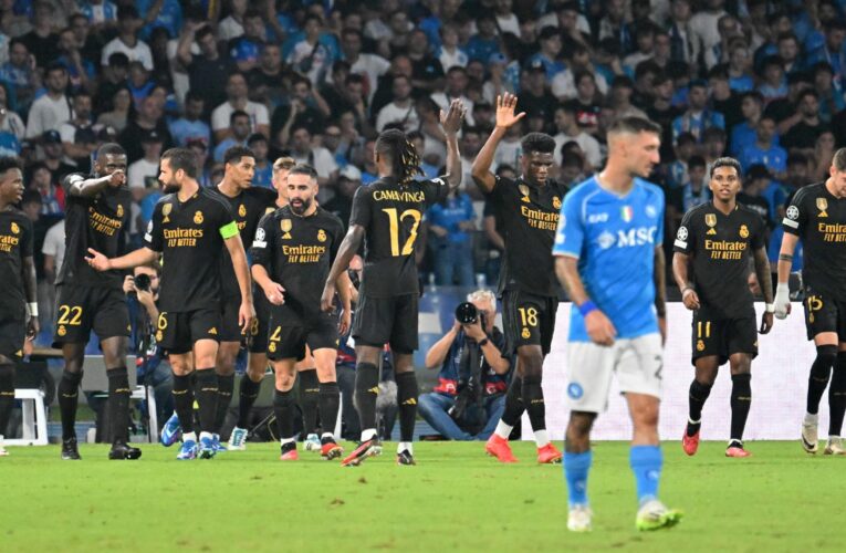 دوري أبطال أوروبا.. ريال مدريد يحسم القمة على حساب نابولي وأرسنال يتذوق طعم الهزيمة