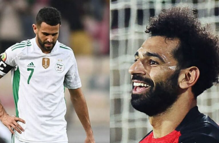 قبيل مواجهة مصر والجزائر.. مقارنة بالأرقام بين محمد صلاح ورياض محرز هذا الموسم