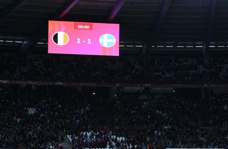 حادثة مقتل شخصين تتسبب في إلغاء مباراة بلجيكا والسويد في تصفيات “يورو” 2024