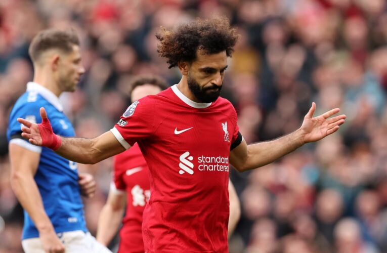 بعد هدفيه بمرمى إيفرتون.. محمد صلاح يحقق أرقامًا قياسية